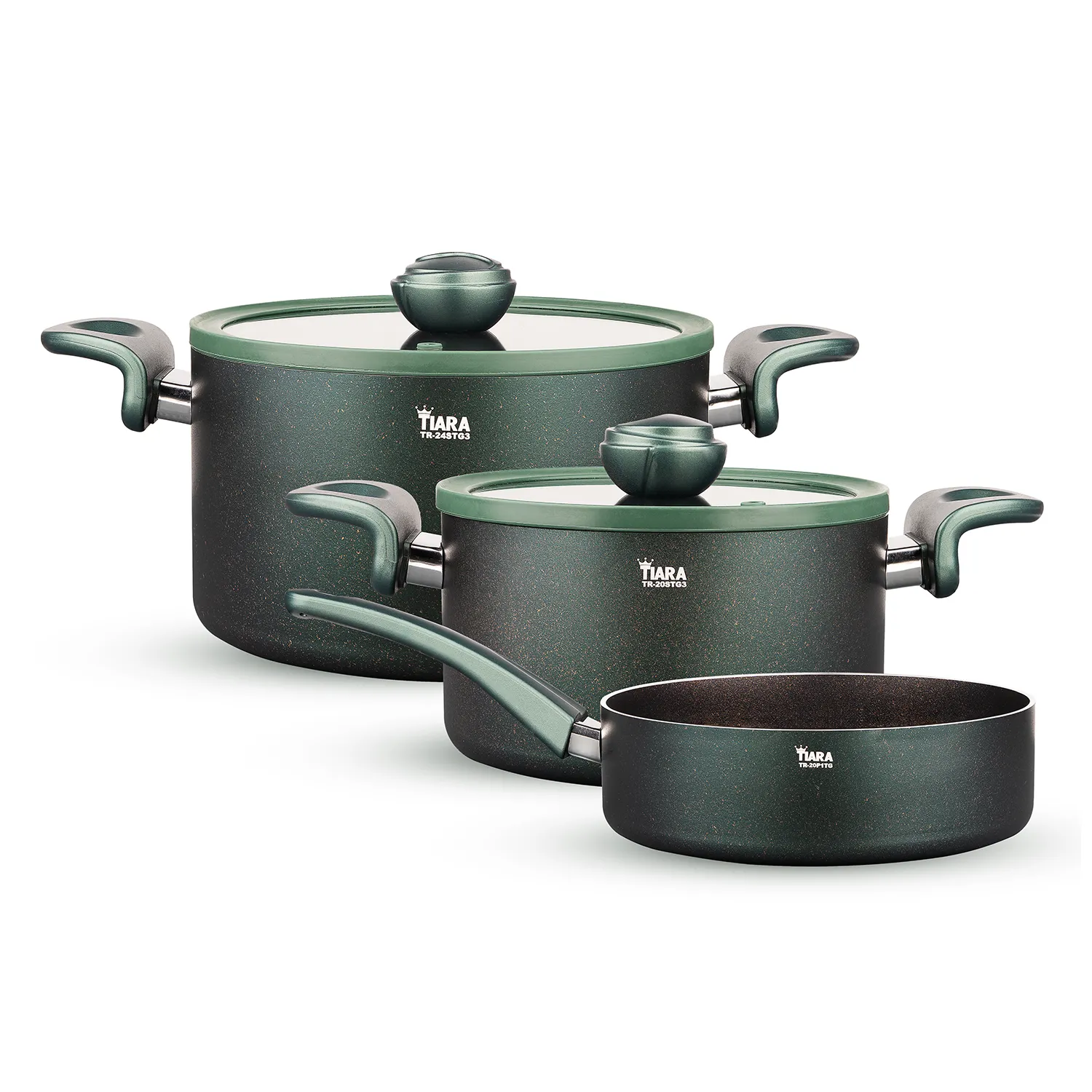 سرویس ۵ پارچه گرانیتی تیارا مدل Selin-Green